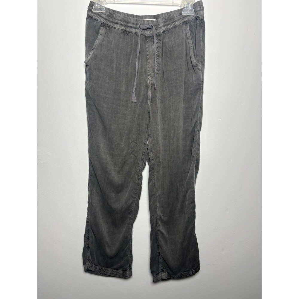 O'Neill Women’s S Gray Casual Ankle Loose Pull-on Pants Beach Boho Soft